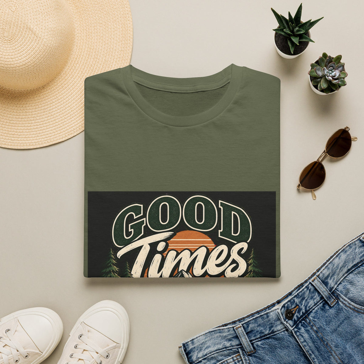 Good Times Questionable Decisions - Classic Tee