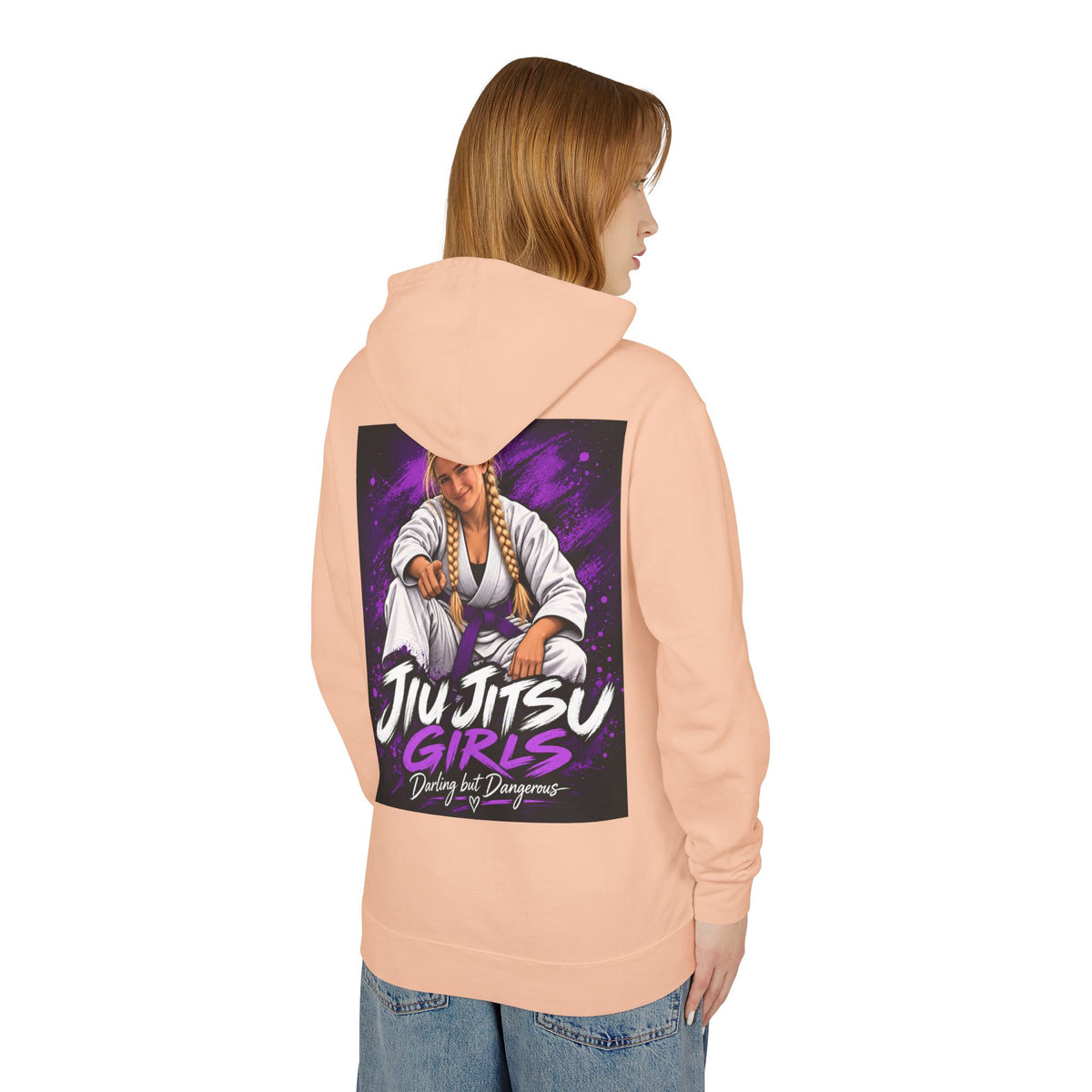 Jiu Jitsu Girls Hoodie — Women’s BJJ Martial Arts Sweatshirt