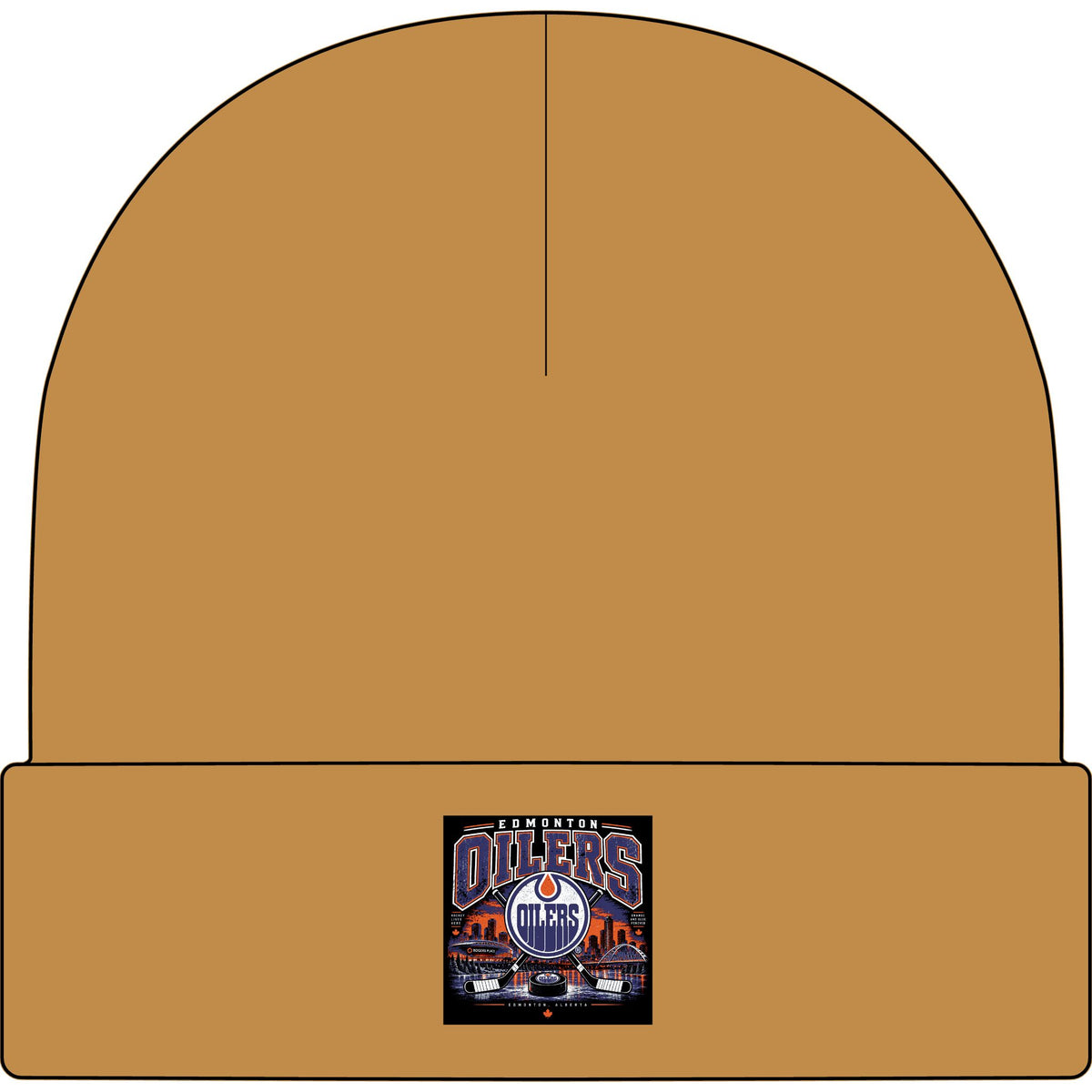 Edmonton Oilers Hockey Pride - AS Colour 1107 Cuff Beanie