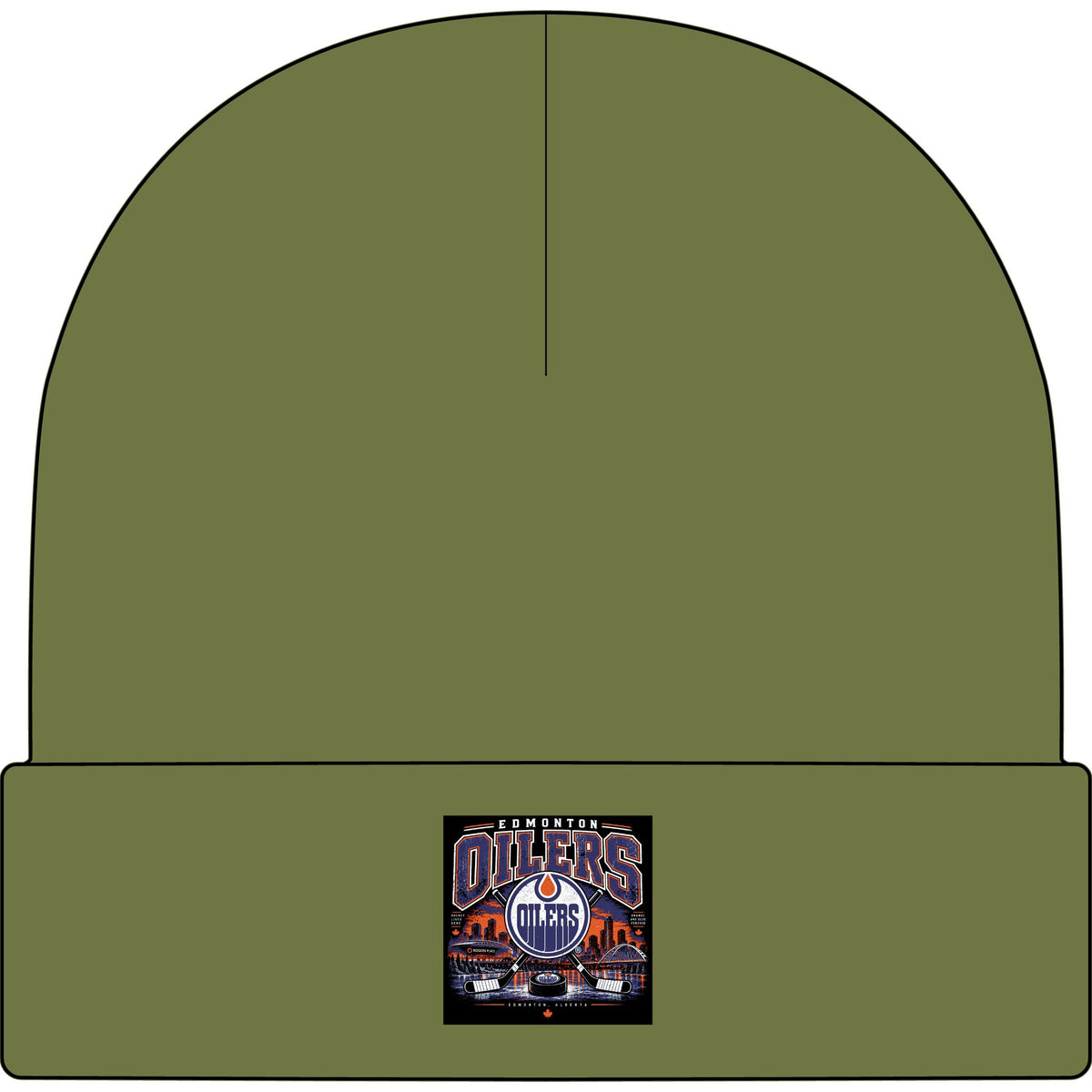 Edmonton Oilers Hockey Pride - AS Colour 1107 Cuff Beanie