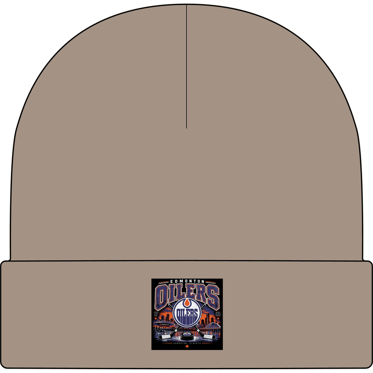 Edmonton Oilers Hockey Pride - AS Colour 1107 Cuff Beanie