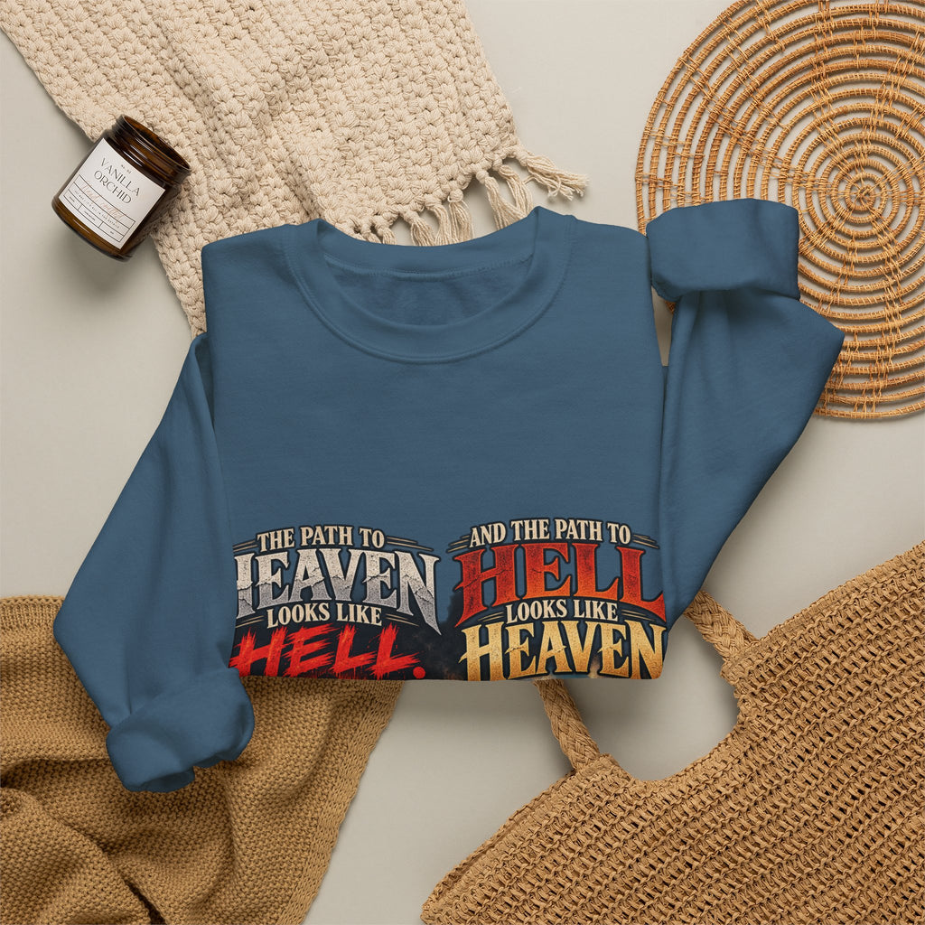 Path To Heaven Path To Hell - Crewneck Sweatshirt