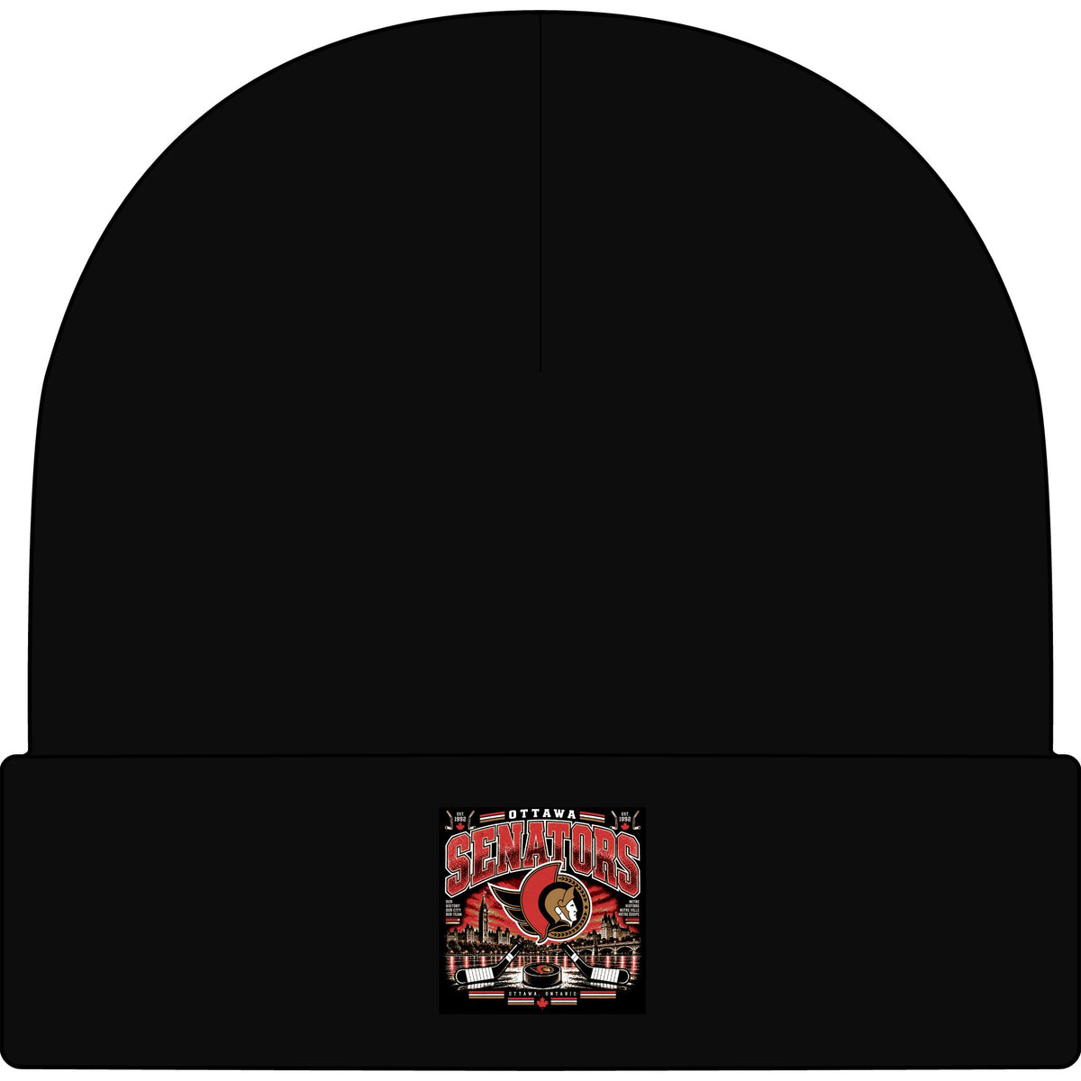 Ottawa Senators Est 1992 - AS Colour 1107 Cuff Beanie