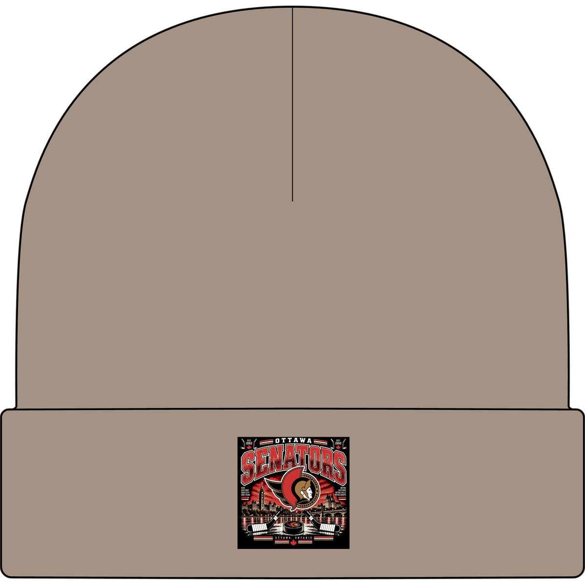 Ottawa Senators Est 1992 - AS Colour 1107 Cuff Beanie