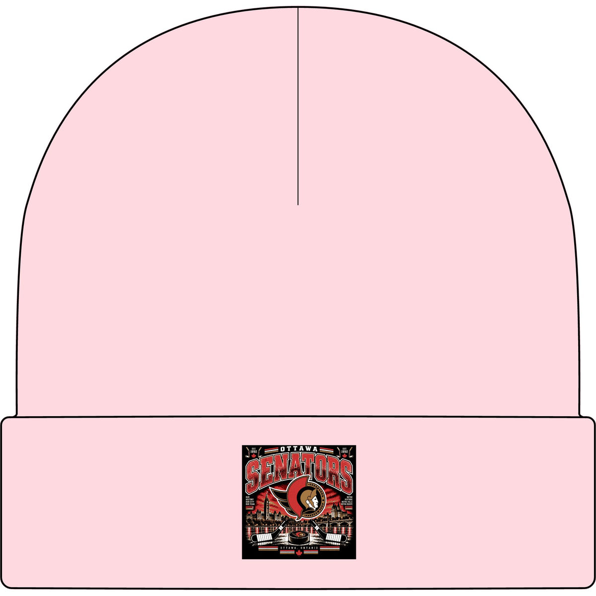 Ottawa Senators Est 1992 - AS Colour 1107 Cuff Beanie