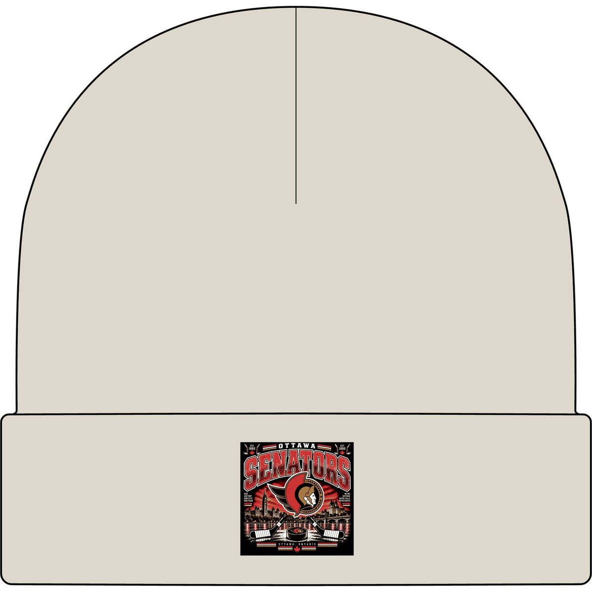 Ottawa Senators Est 1992 - AS Colour 1107 Cuff Beanie
