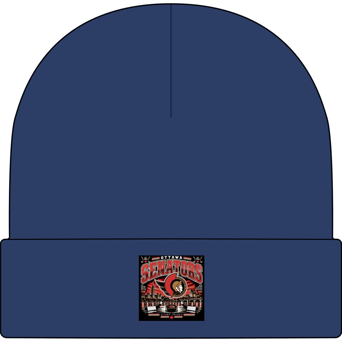 Ottawa Senators Est 1992 - AS Colour 1107 Cuff Beanie