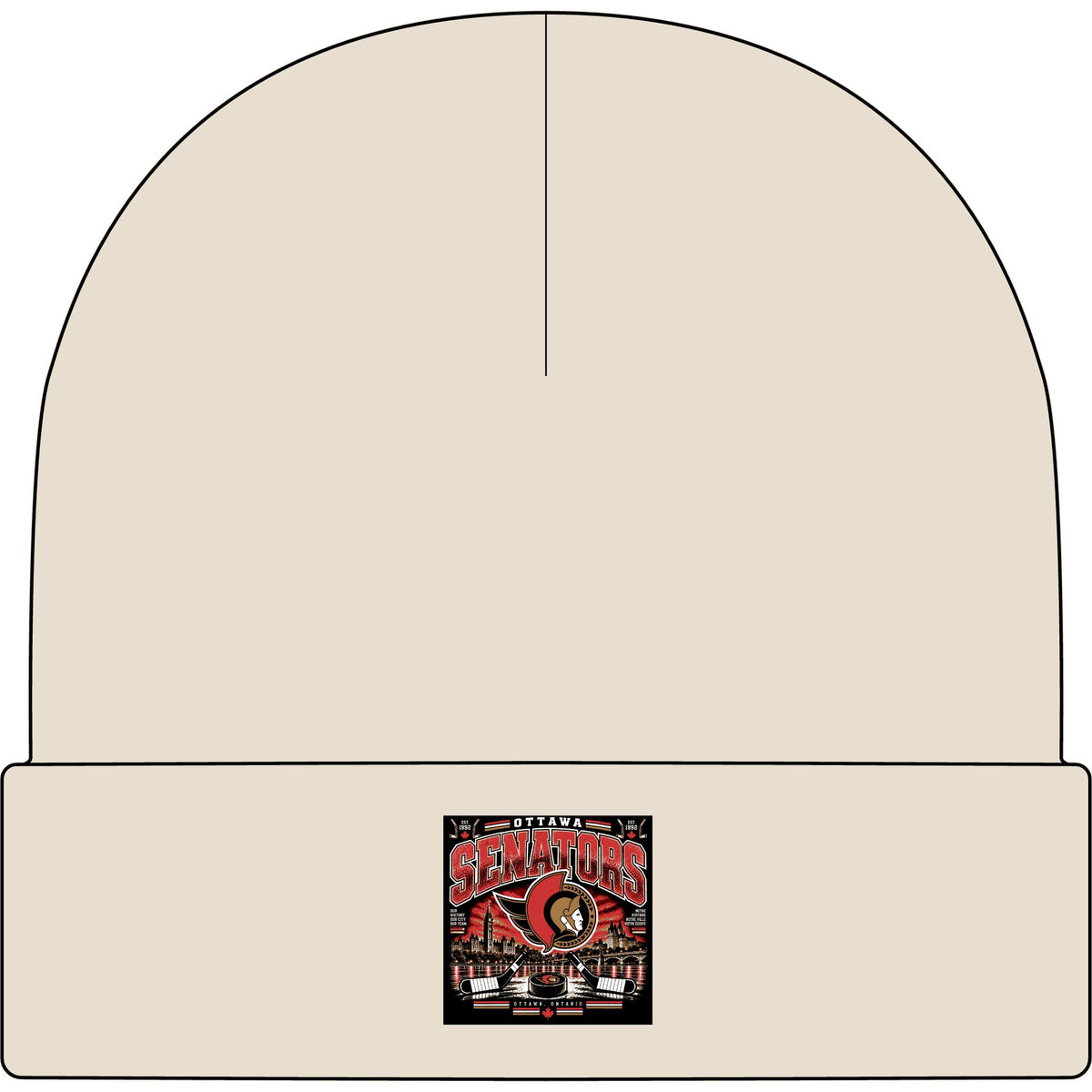 Ottawa Senators Est 1992 - AS Colour 1107 Cuff Beanie