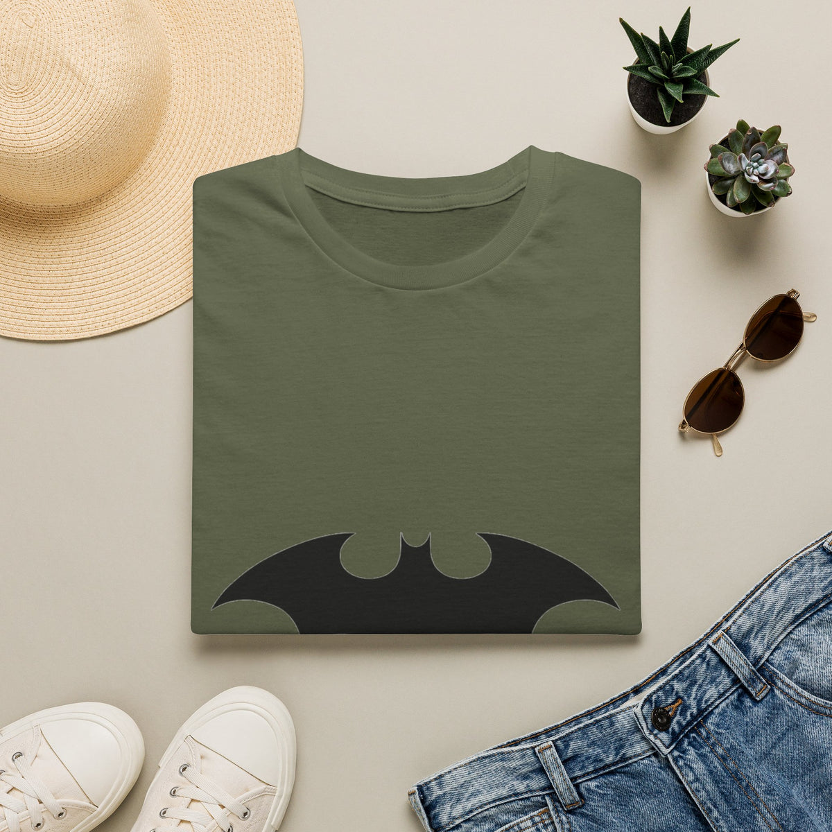 Midnight Bat Emblem - Classic Tee