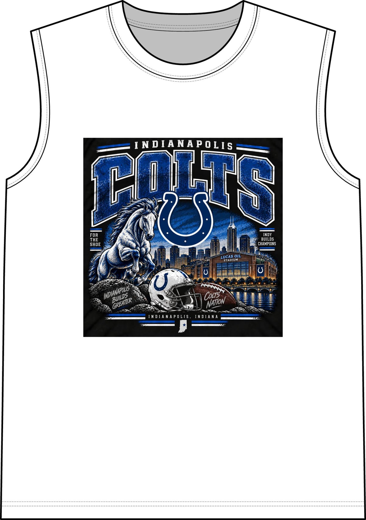 Colts Nation Indianapolis - Classic Tank