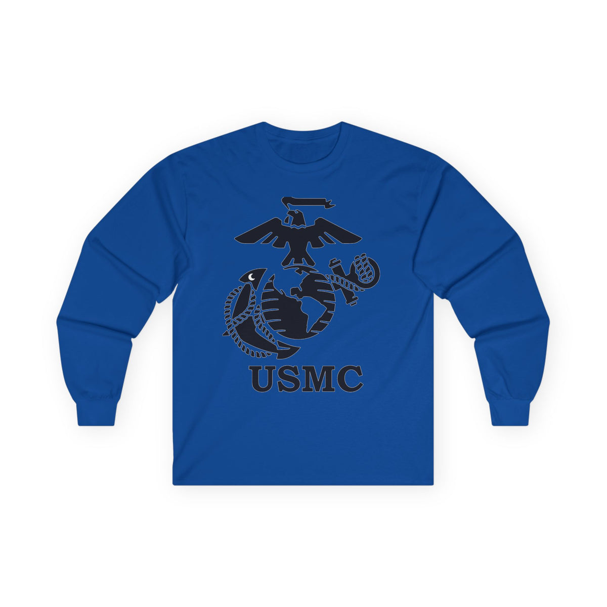 Semper Fi Emblem - Unisex Ultra Cotton Long Sleeve Tee