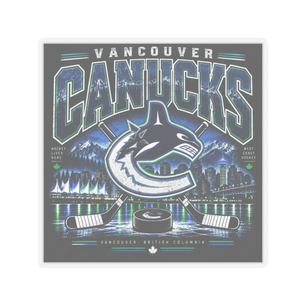 Vancouver Canucks - Kiss-Cut Sticker