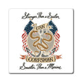 Corpsman Pride Crest - Magnet