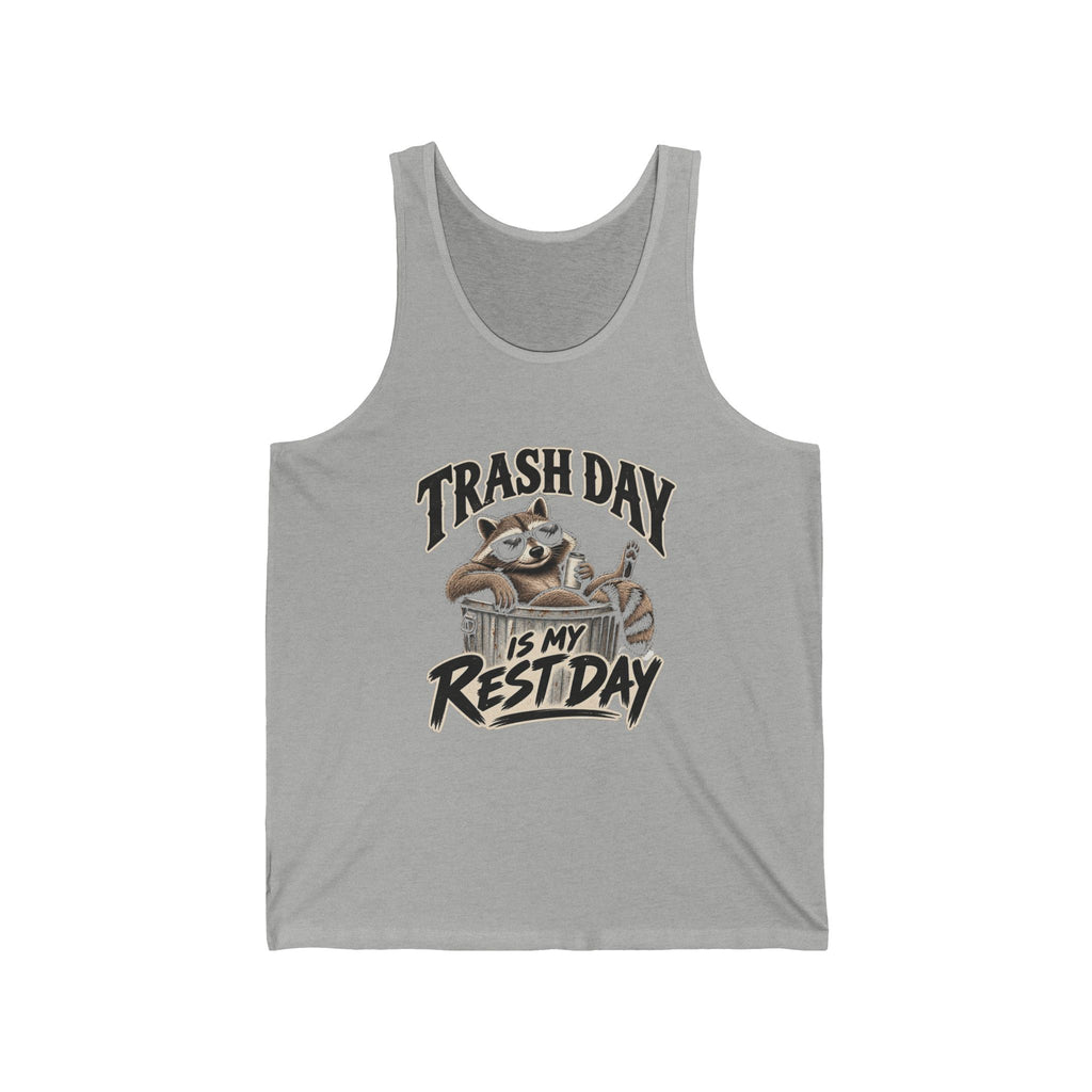 Trash Day Rest Day - Athletic Tank