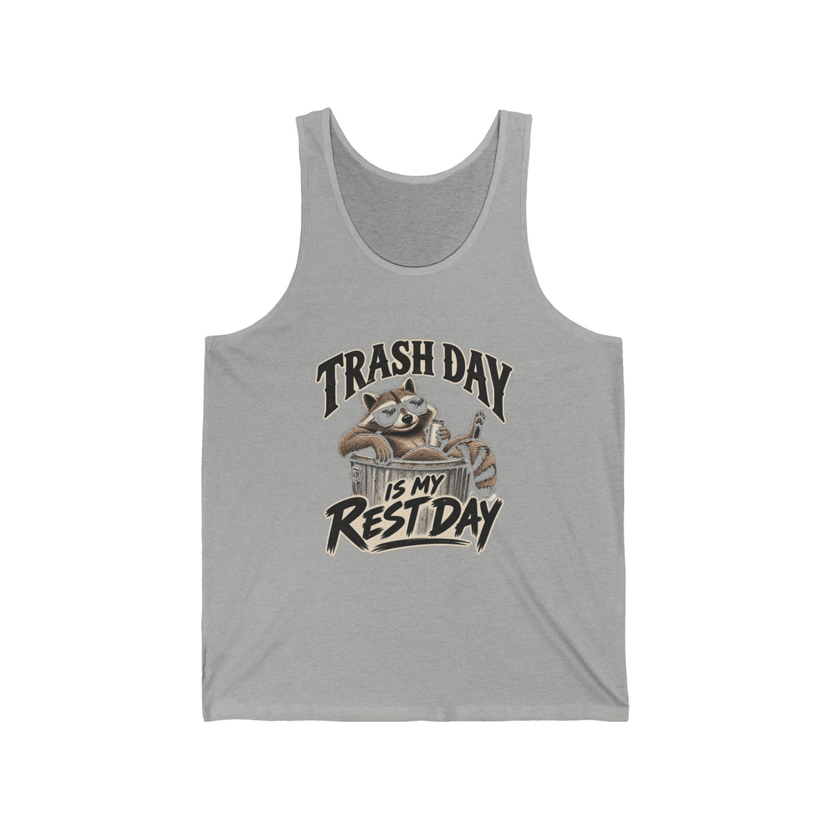Trash Day Rest Day - Athletic Tank