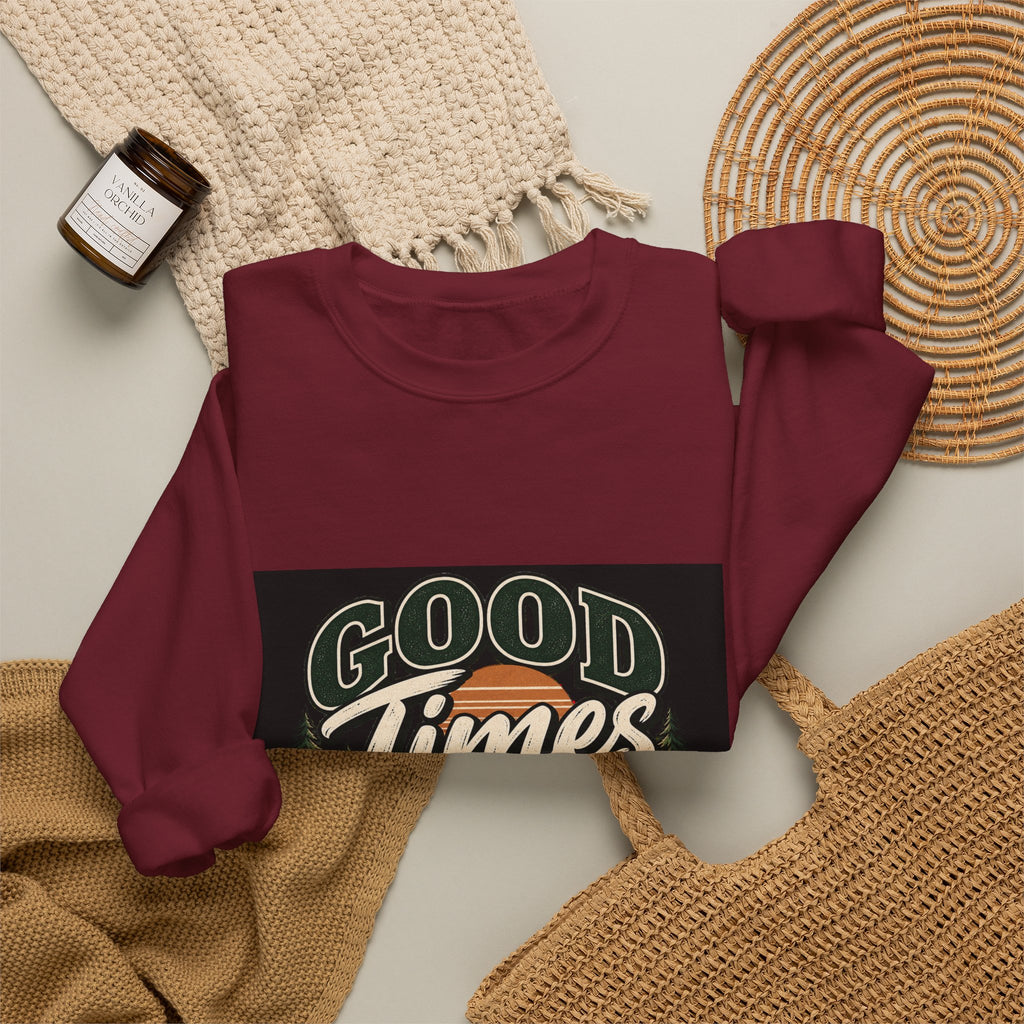 Good Times Questionable Decisions - Crewneck Sweatshirt