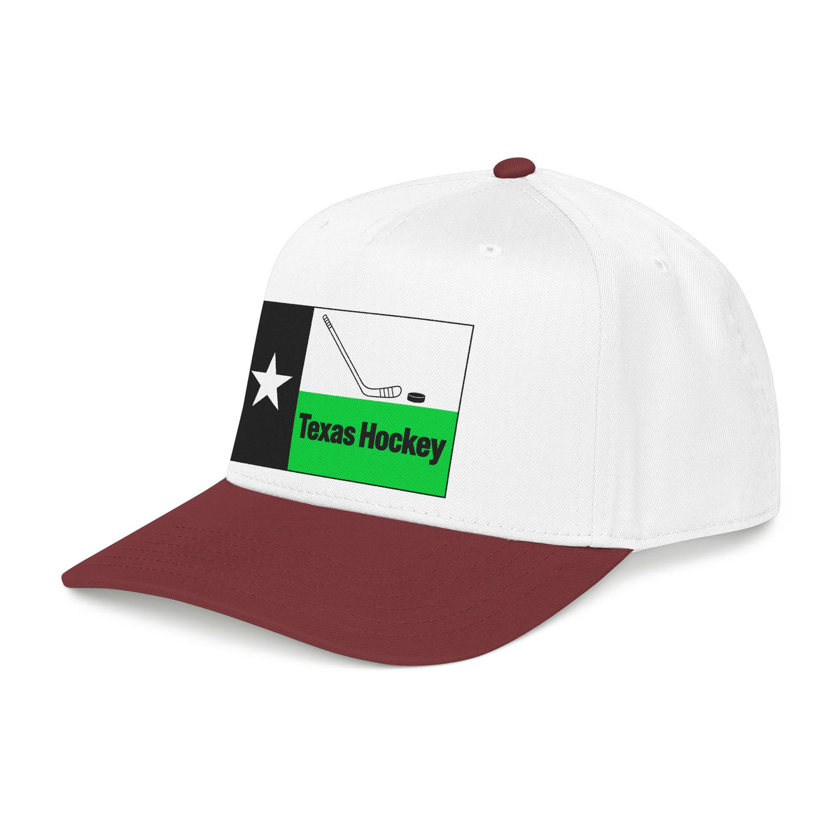 Texas Hockey Flag - OTTO Baseball Hat