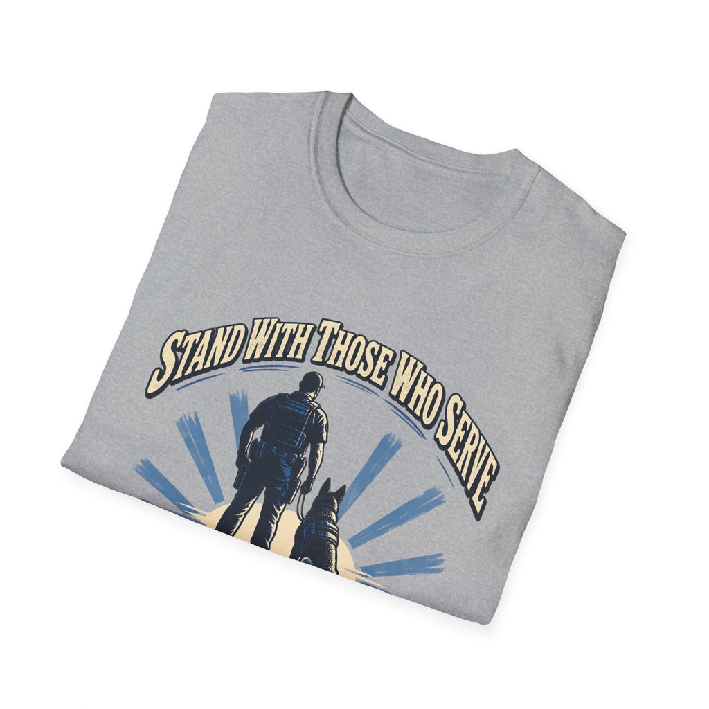 Stand With Those Who Serve Police K9 - Classic Tee