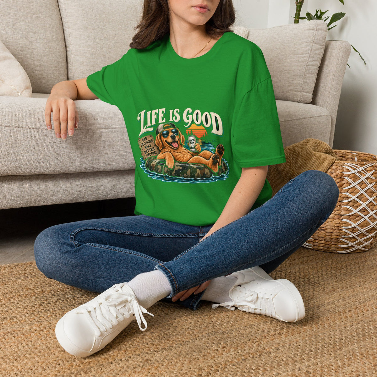 Life is Good Floatin' - Classic Tee