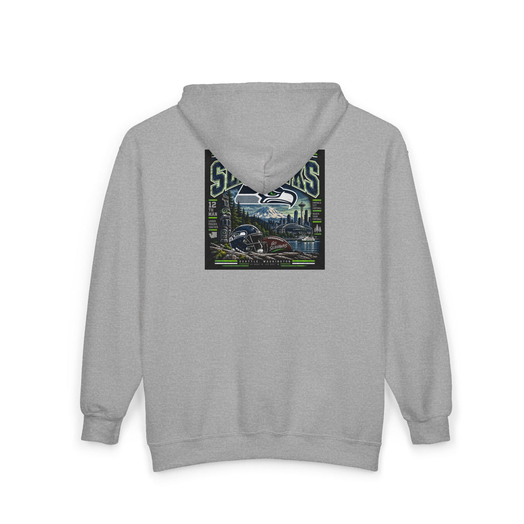 Seattle Seahawks - Full-Zip Hooded Sweatshirt