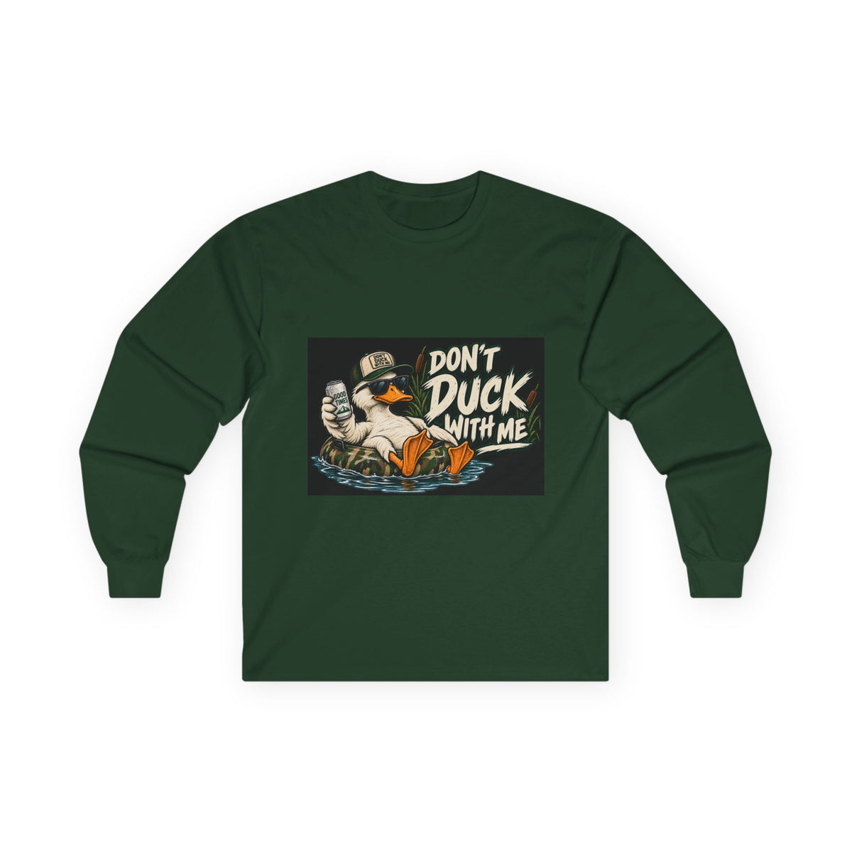 Duck With Me Camo - Unisex Ultra Cotton Long Sleeve Tee