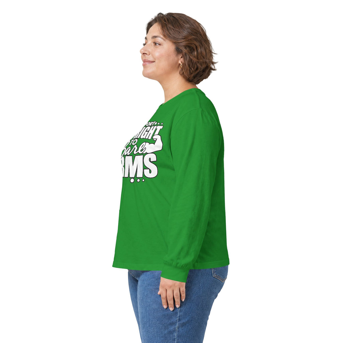 I Support the Right to Bare Arms - Unisex Ultra Cotton Long Sleeve Tee