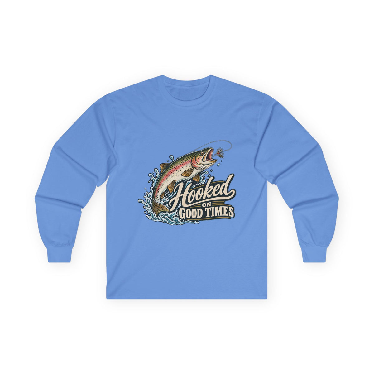 Hooked on Good Times - Unisex Ultra Cotton Long Sleeve Tee
