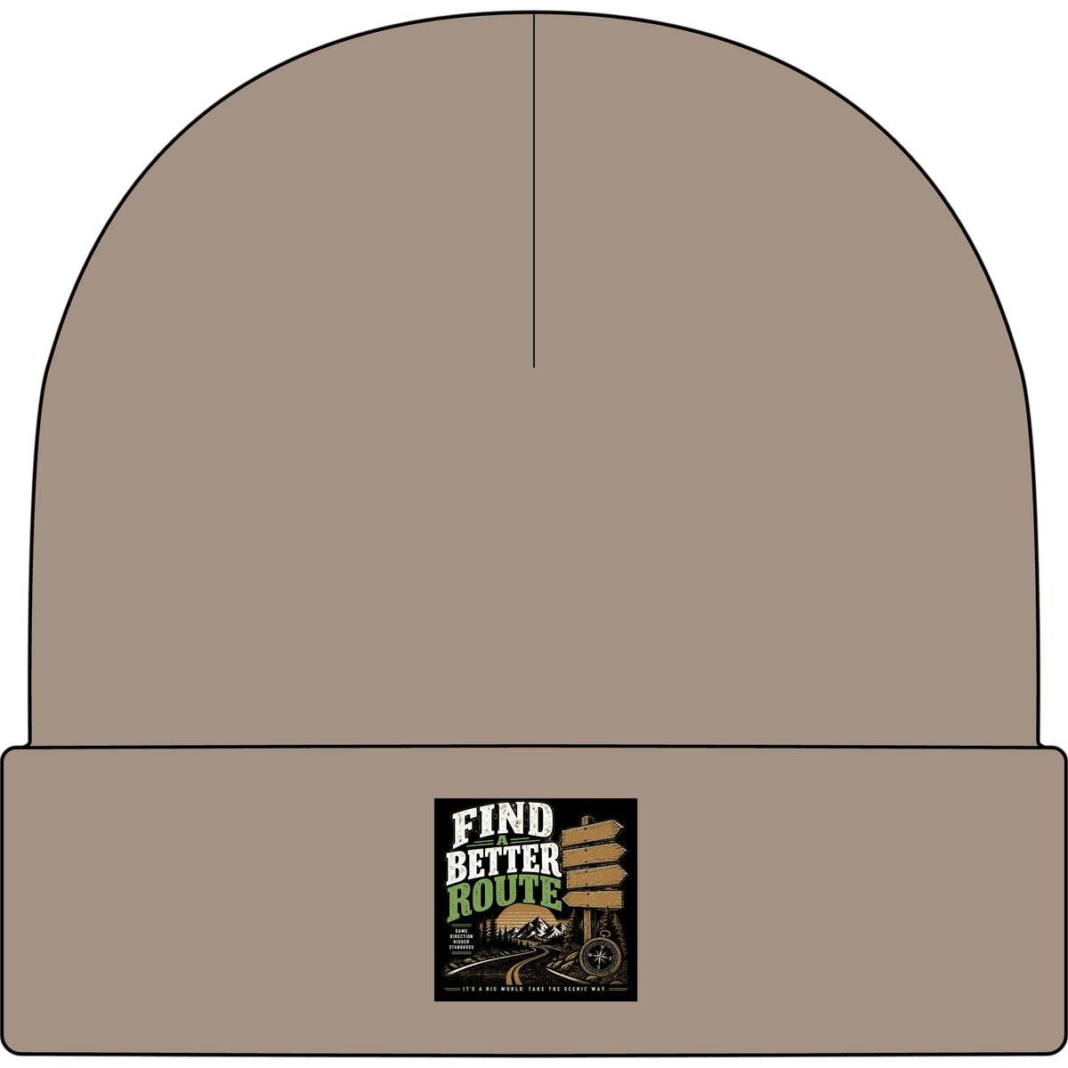 Find A Better Route - AS Colour 1107 Cuff Beanie