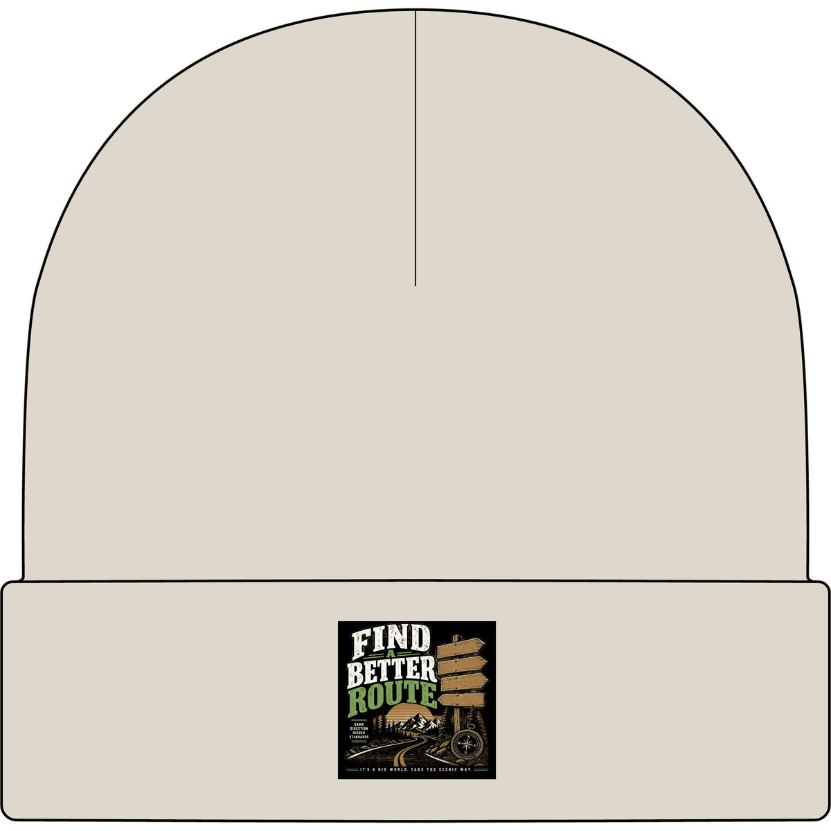 Find A Better Route - AS Colour 1107 Cuff Beanie