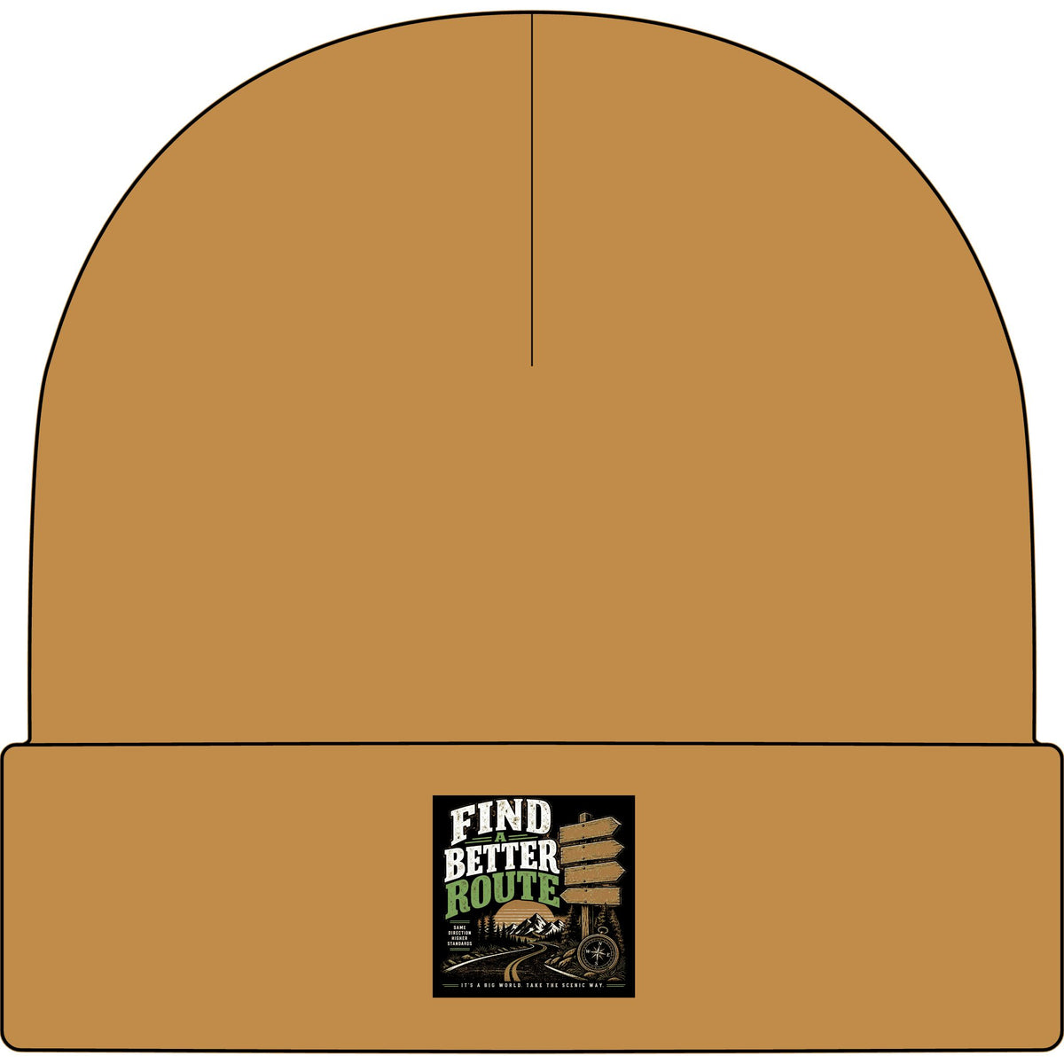 Find A Better Route - AS Colour 1107 Cuff Beanie
