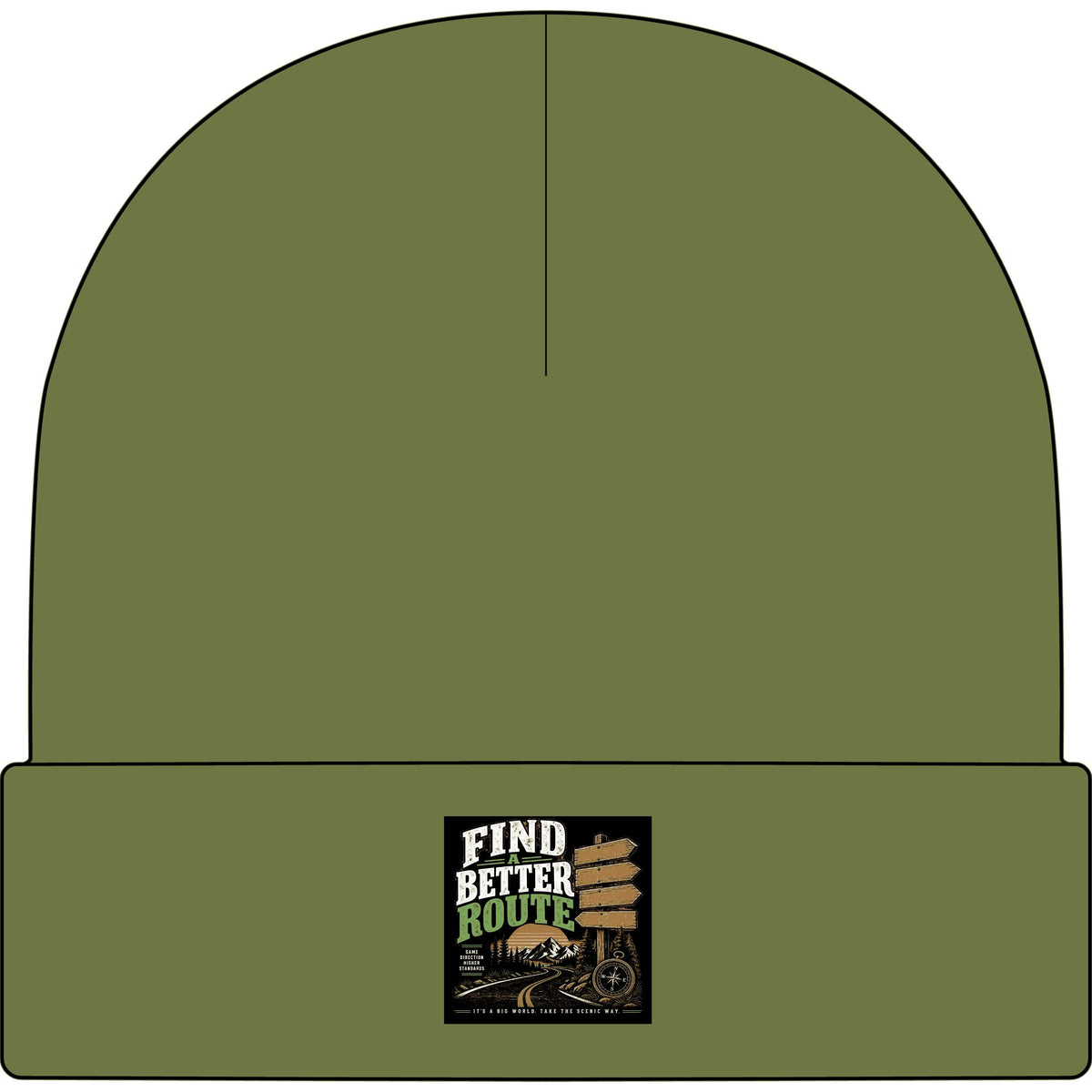 Find A Better Route - AS Colour 1107 Cuff Beanie