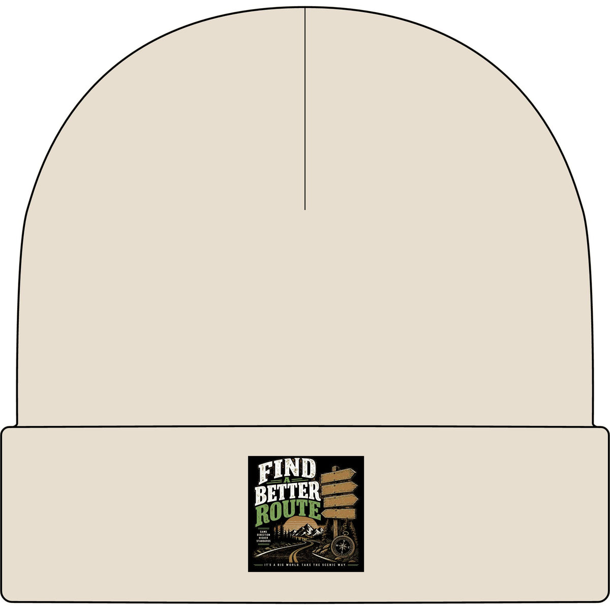 Find A Better Route - AS Colour 1107 Cuff Beanie