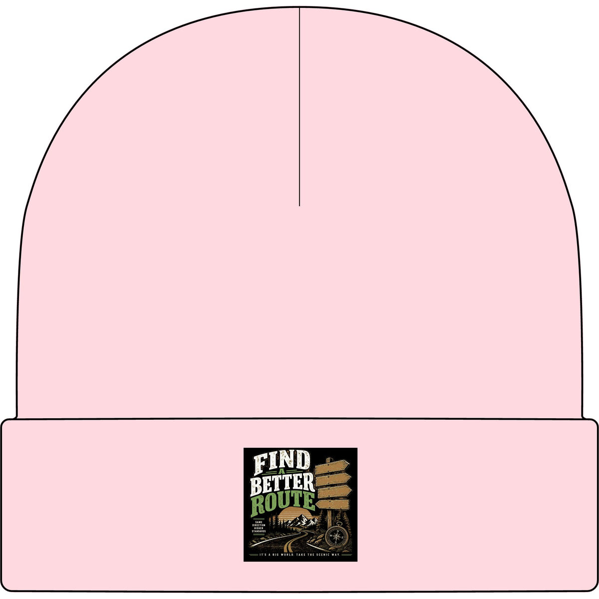 Find A Better Route - AS Colour 1107 Cuff Beanie