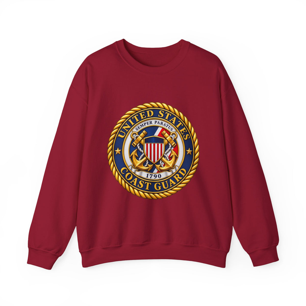 U.S. Coast Guard Emblem - Crewneck Sweatshirt