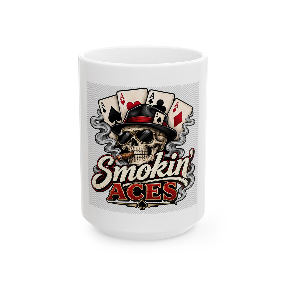 Smokin' Aces - Ceramic Mug 11oz and 15oz