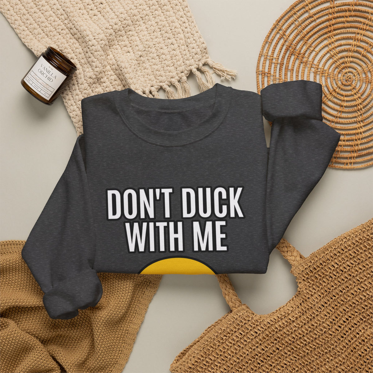 Duck With Me - Crewneck Sweatshirt