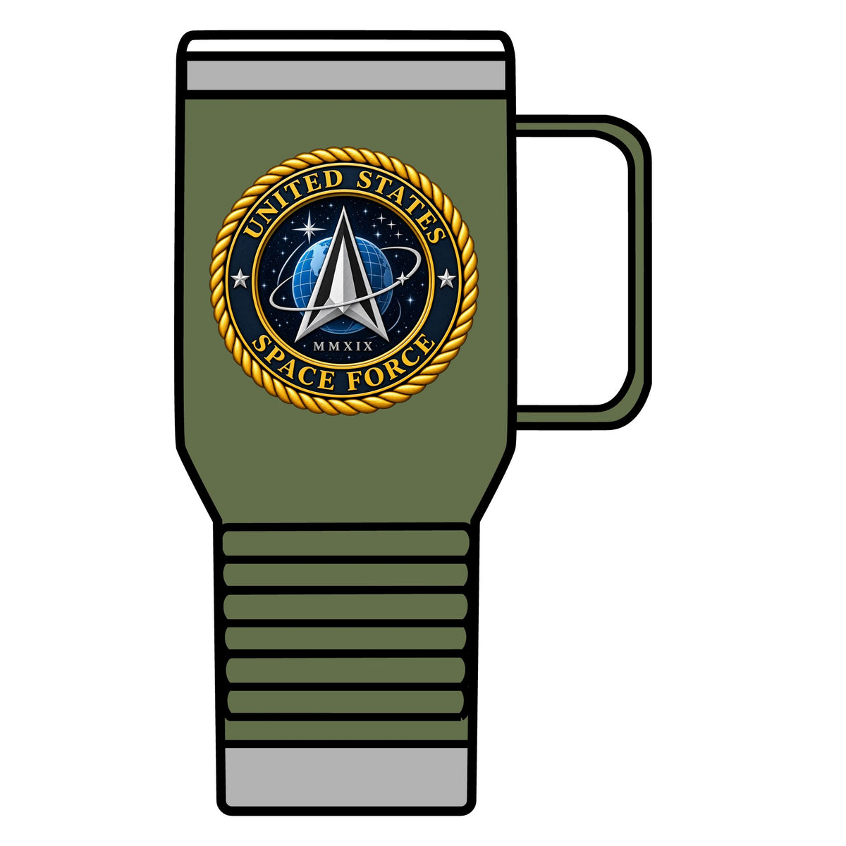 U.S. Space Force Emblem - 20oz Insulated Mug