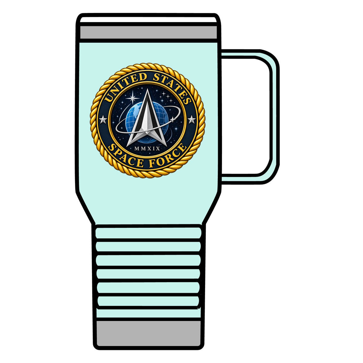 U.S. Space Force Emblem - 20oz Insulated Mug