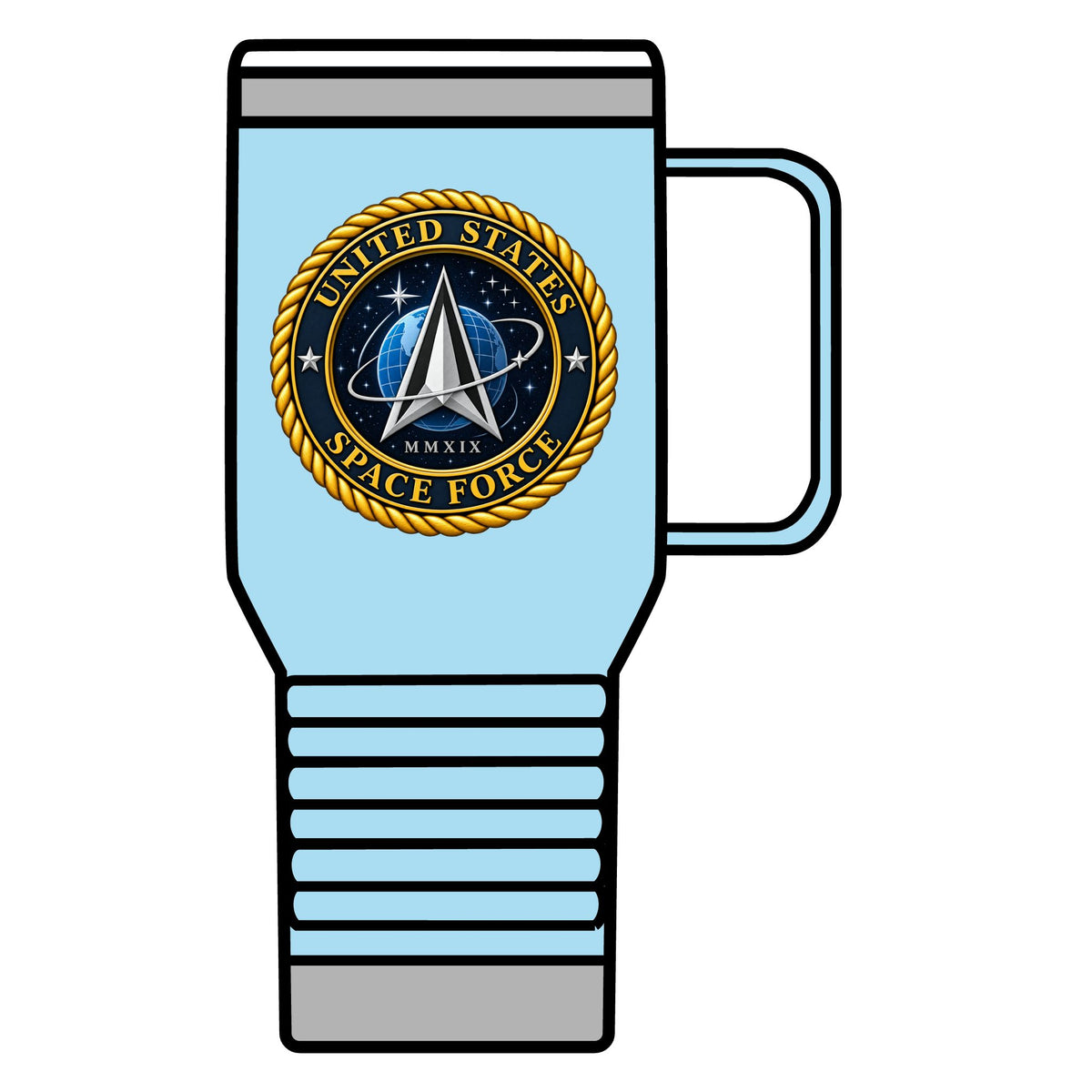 U.S. Space Force Emblem - 20oz Insulated Mug