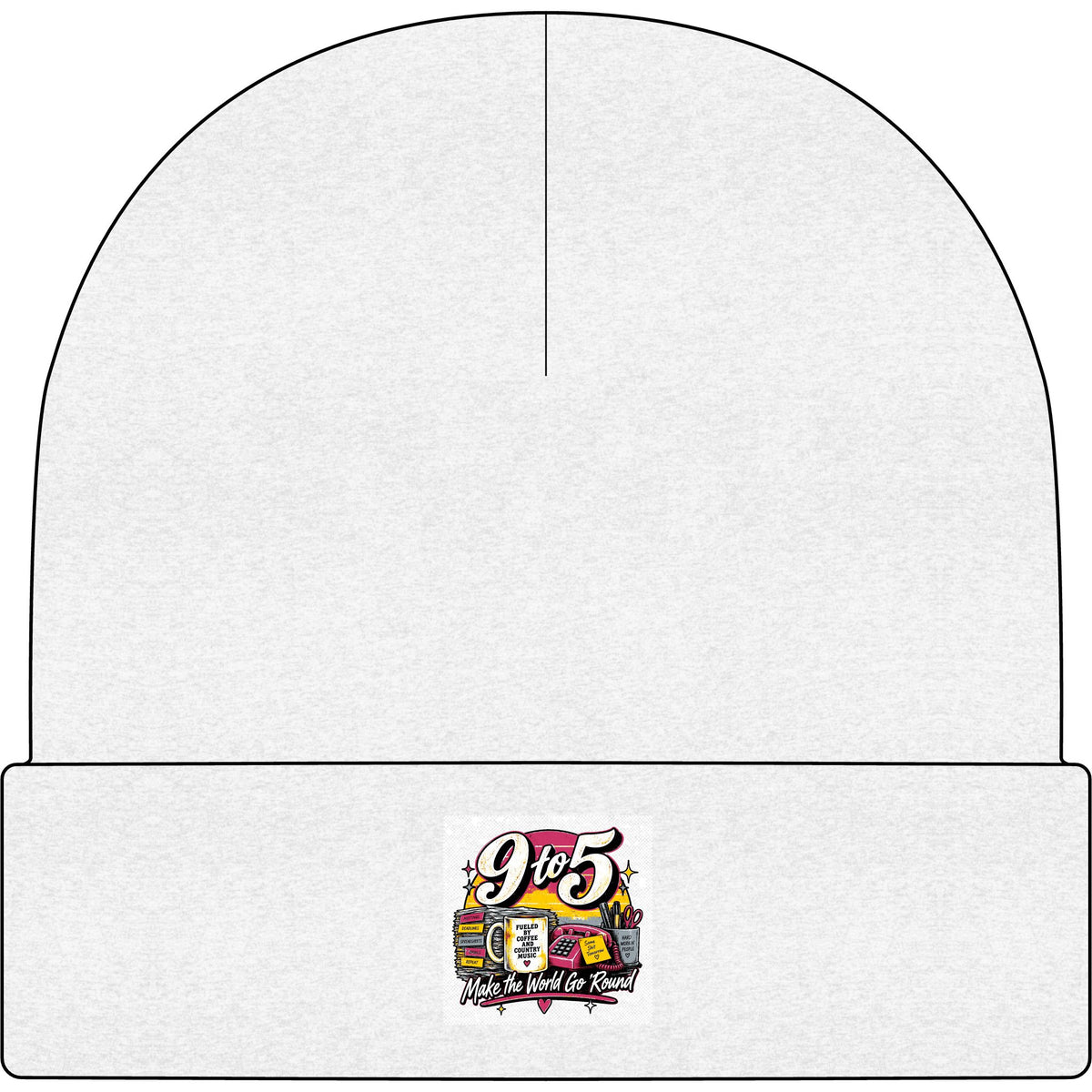 9to5 Make the World Go Round - AS Colour 1107 Cuff Beanie