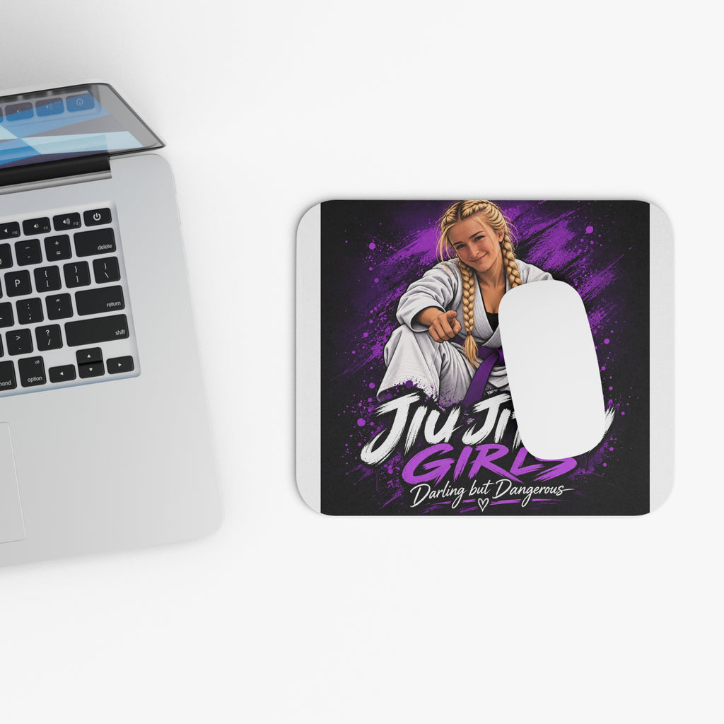 Jiu Jitsu Girls - Mouse Pad