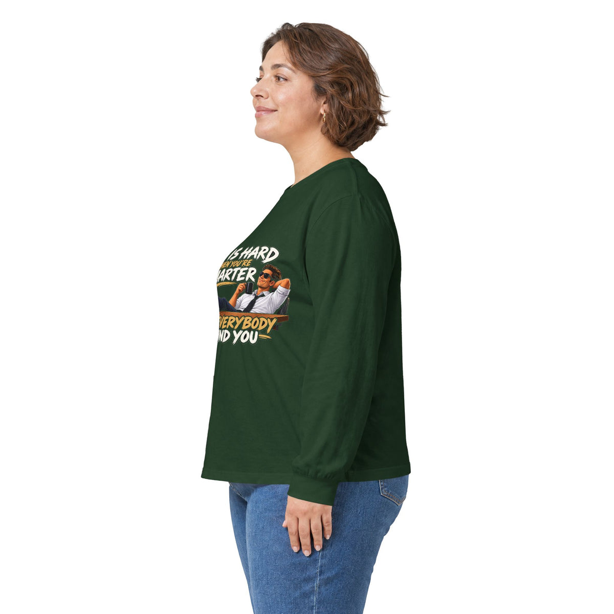 Smarter Than Everybody - Unisex Ultra Cotton Long Sleeve Tee