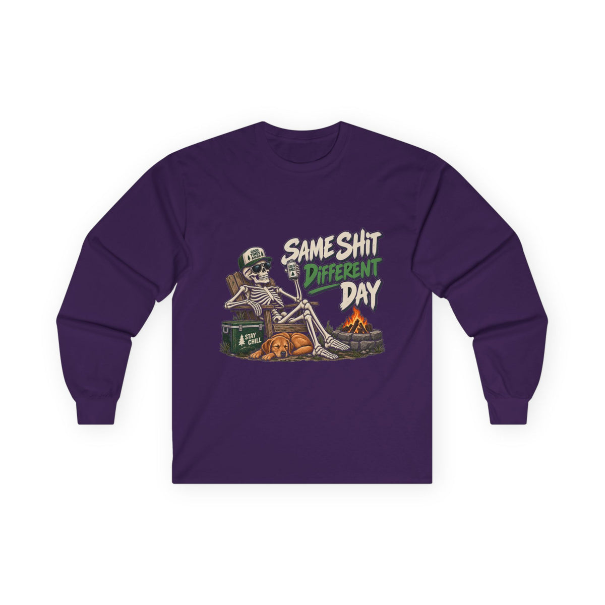 Same Shit Different Day - Unisex Ultra Cotton Long Sleeve Tee