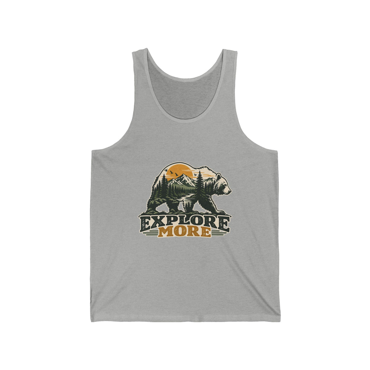 Explore More Bear - Athletic Tank