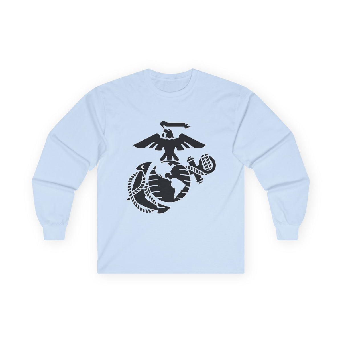 Eagle, Globe & Anchor Emblem - Unisex Ultra Cotton Long Sleeve Tee