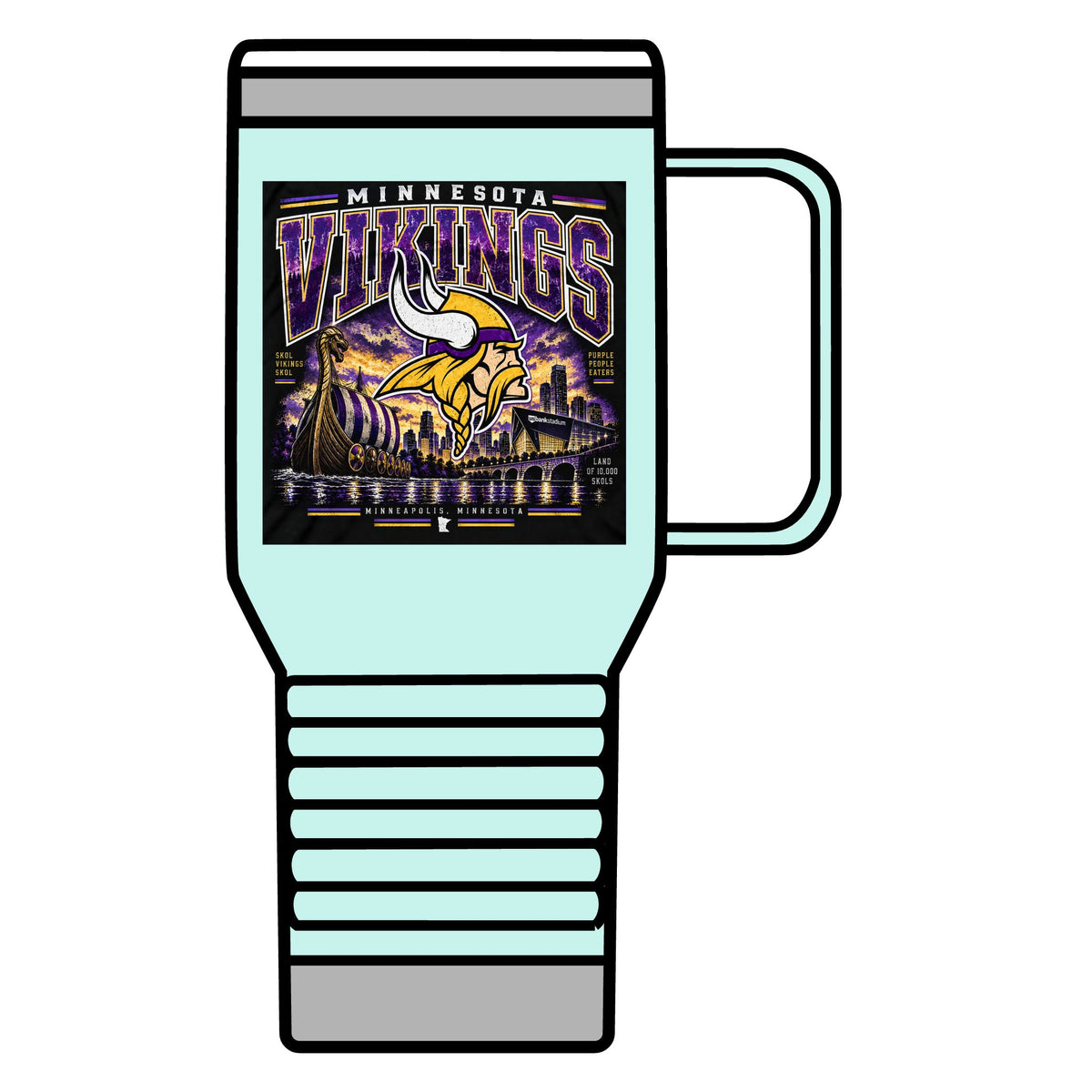 Vikings Legacy Design - 20oz Insulated Mug