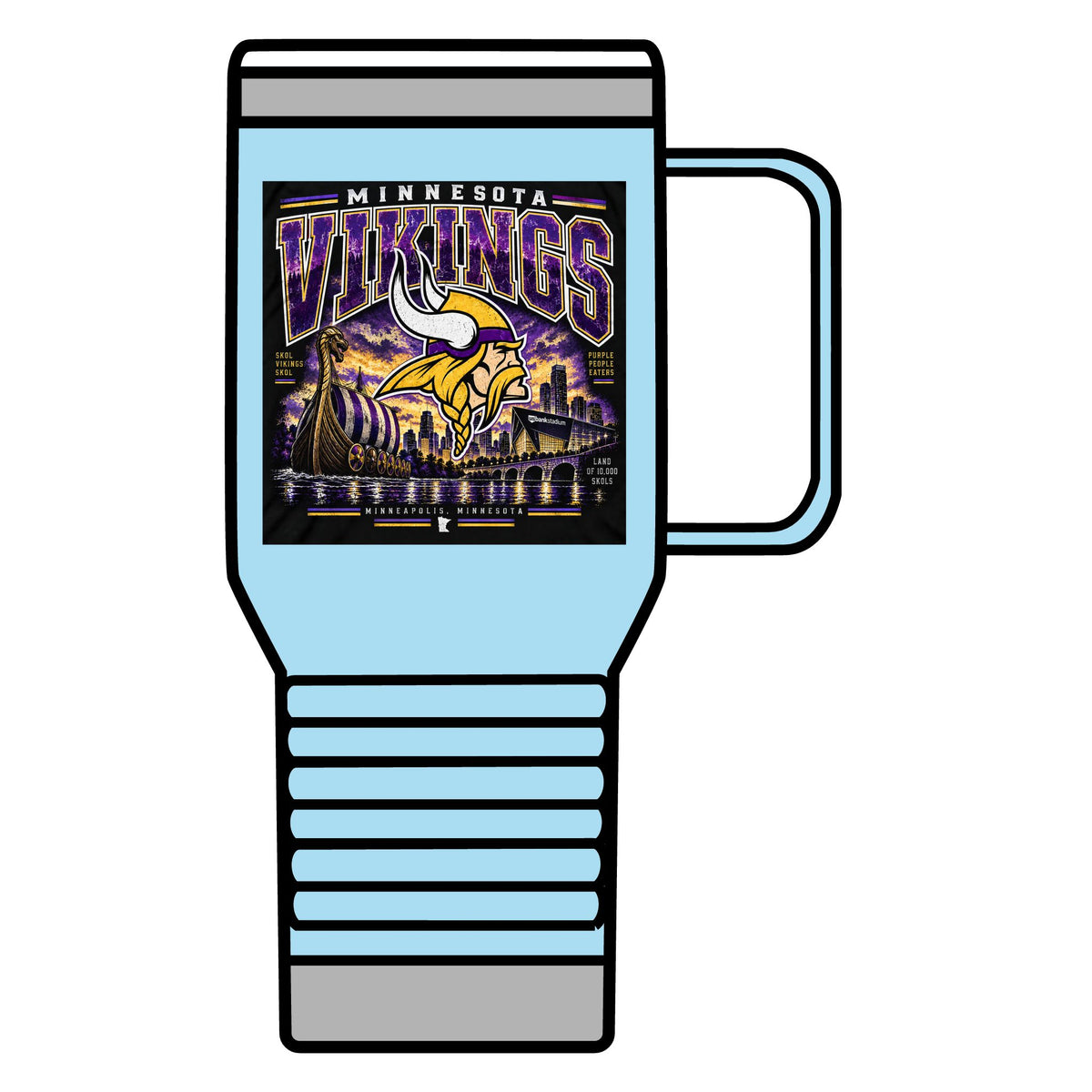 Vikings Legacy Design - 20oz Insulated Mug