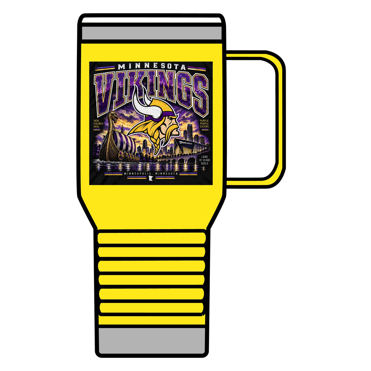 Vikings Legacy Design - 20oz Insulated Mug