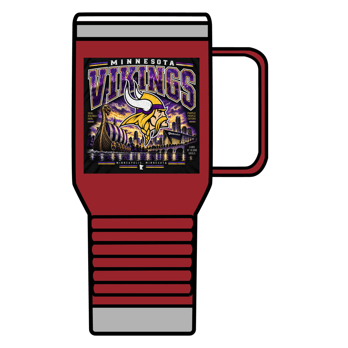 Vikings Legacy Design - 20oz Insulated Mug