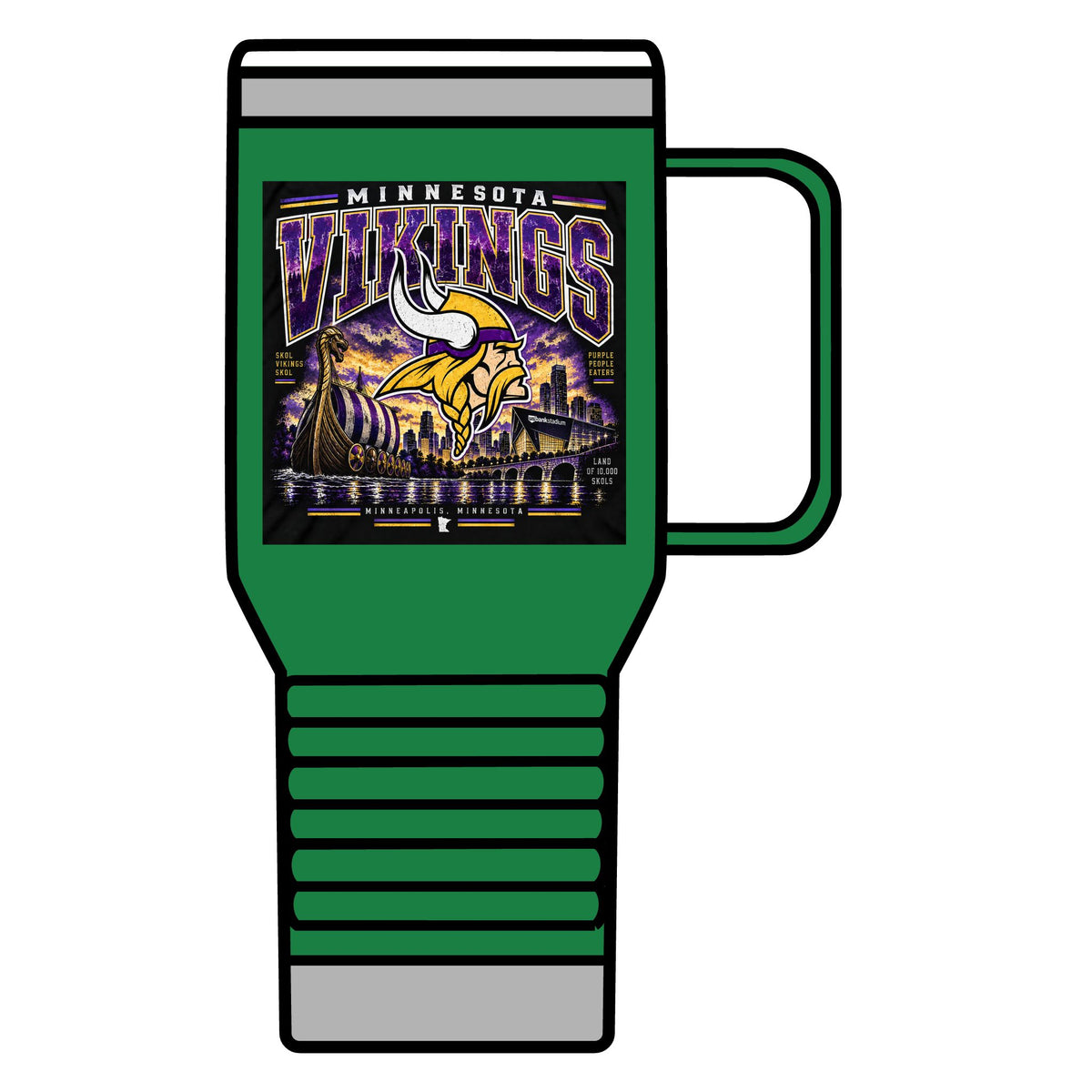 Vikings Legacy Design - 20oz Insulated Mug